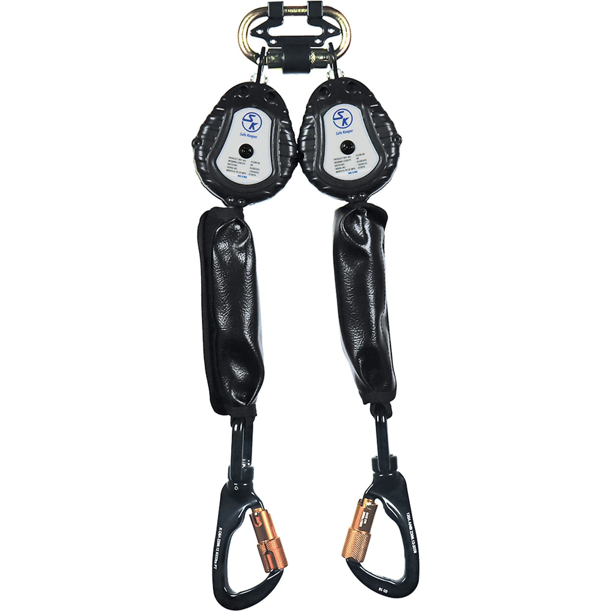 Safe Keeper Dual Webbed SRL - 6ft., Lightweight, Technora Webbing, Energy Absorber, Model# ELE06(D)-SK